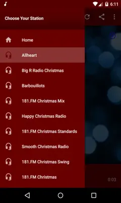 Christmas Music Forever Free android App screenshot 0