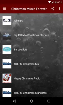 Christmas Music Forever Free android App screenshot 3